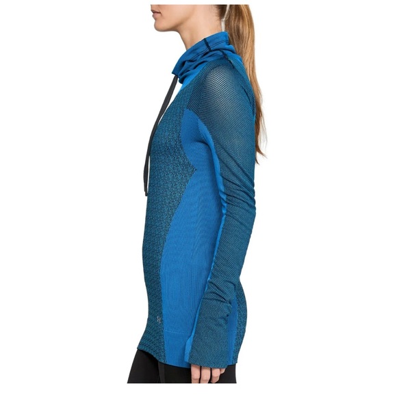 Under Armour Women's TOP Vanish Seamless Layer Long Sleeve UA 1318049 436 - Picture 3 of 6
